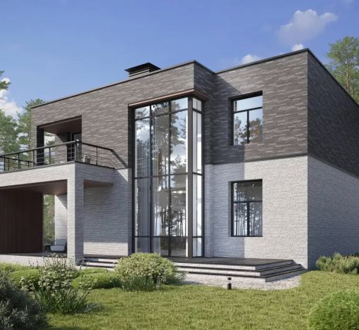 Дом хай-тек в КП Зиккурат