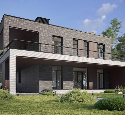 Дом хай-тек в КП Зиккурат