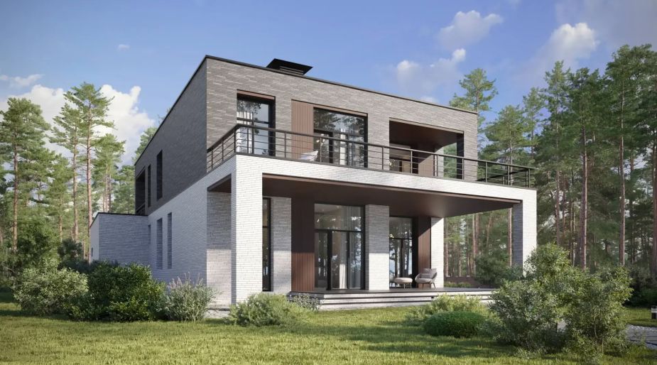 Дом хай-тек в КП Зиккурат