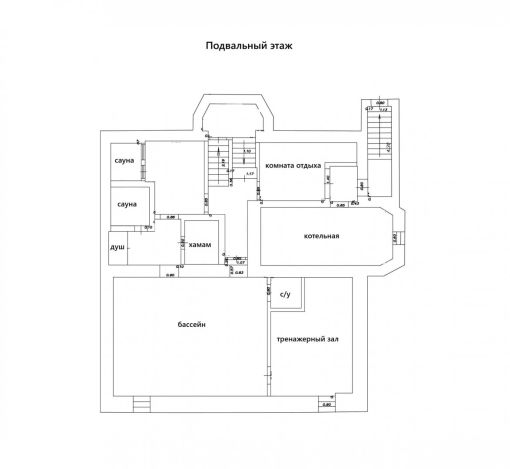 Дом с парком в Поздняково