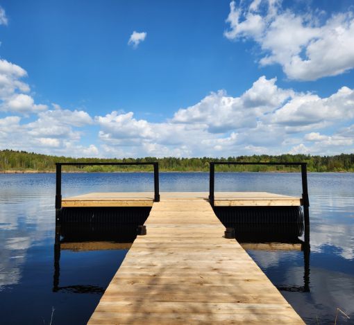 Дом у озера в КП Усадьба