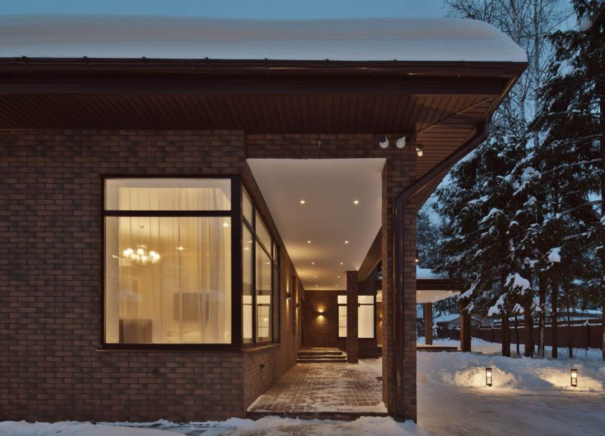 Одноэтажный дом в СК Липка