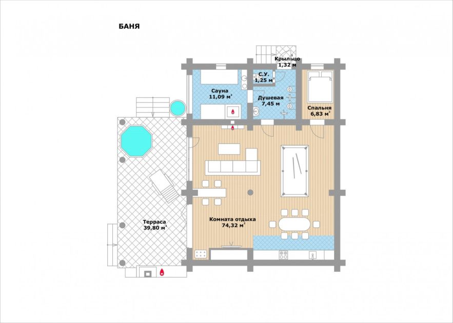 Фахверк в КП Новолеоново