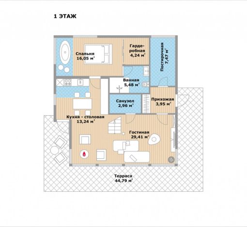 Фахверк в КП Новолеоново