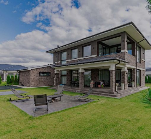 Дом в стиле Райта в Новорижском