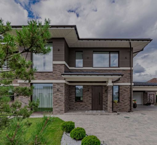 Дом в стиле Райта в Новорижском