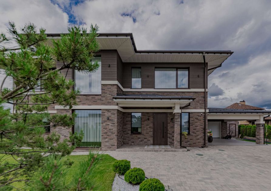 Дом в стиле Райта в Новорижском