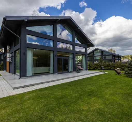 Фахверк в КП Рига парк