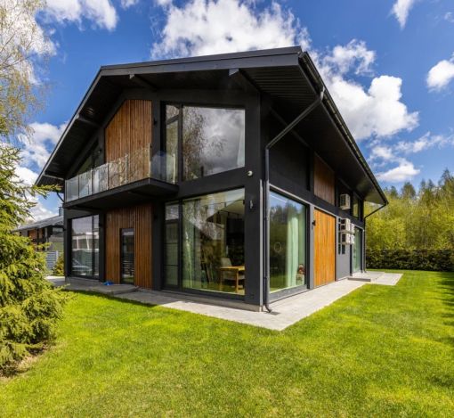 Фахверк в КП Рига парк