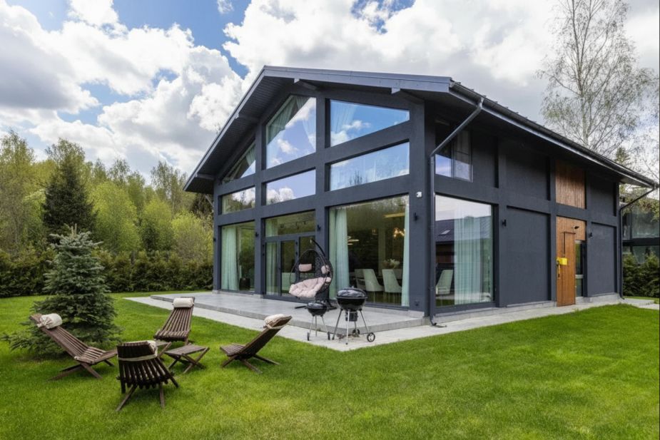 Фахверк в КП Рига парк