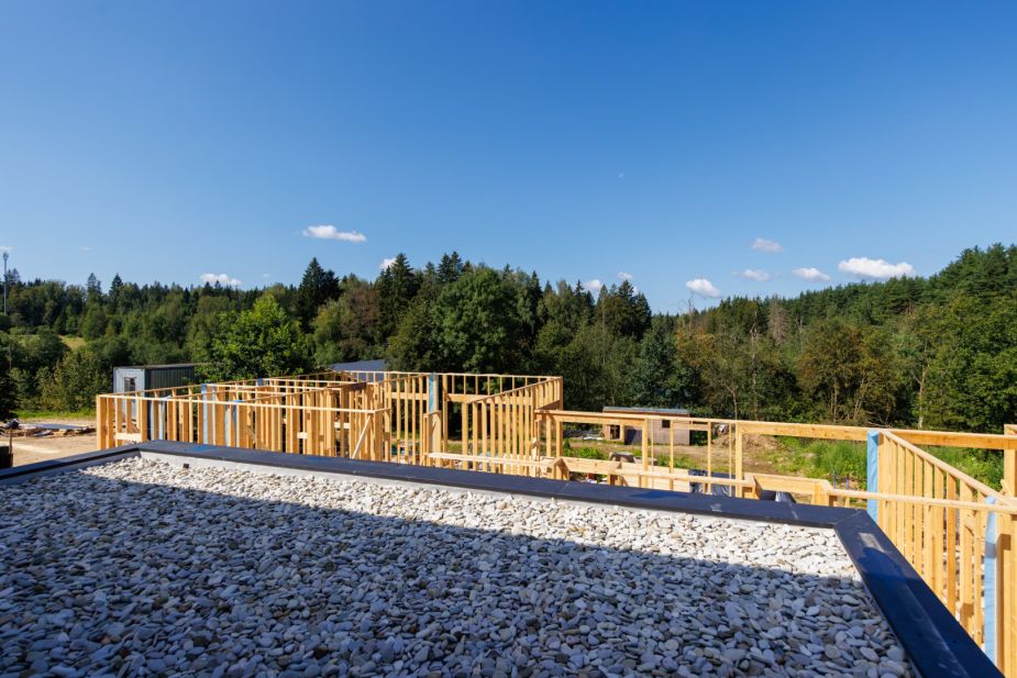 Дом с видом на воду в Славково