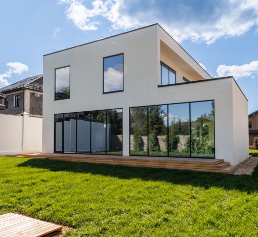 Дом с видом на воду в Славково