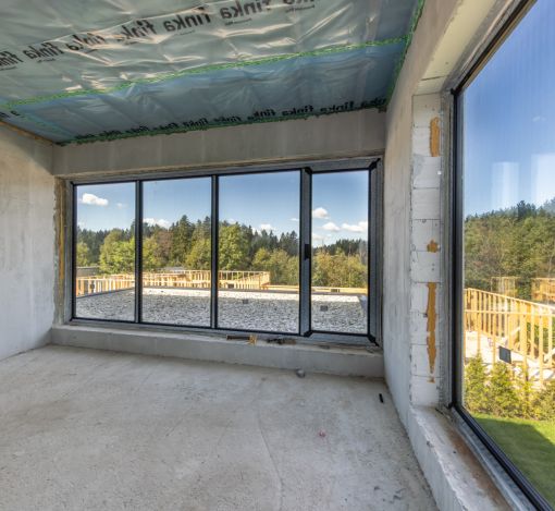 Дом с видом на воду в Славково