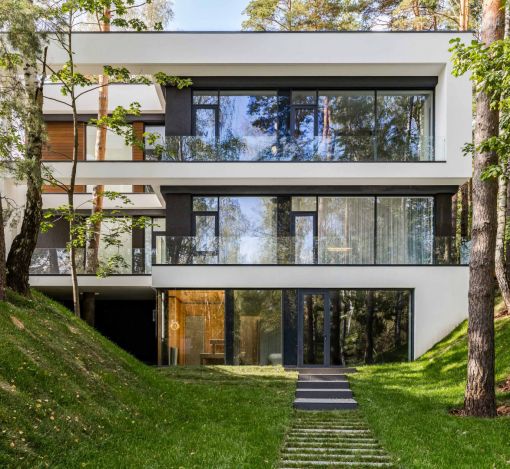 Новый дом в поселке Веледниково