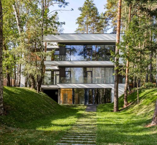 Новый дом в поселке Веледниково