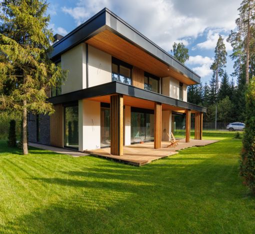 Дом у озера в КП Усадьба