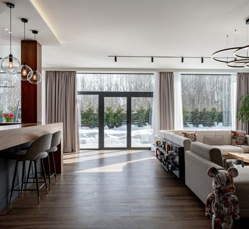 Фахверк в КП Рига парк