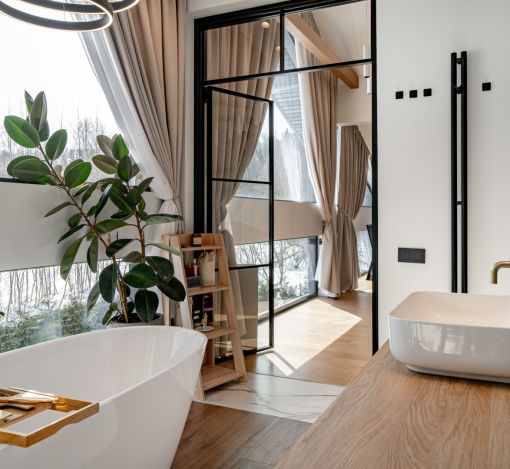 Фахверк в КП Рига парк