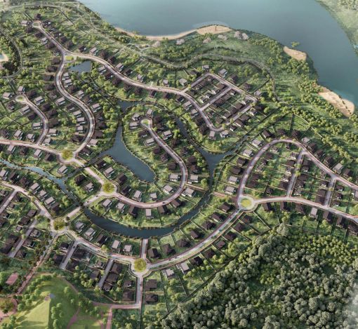 Дом хай-тек в КП Зиккурат