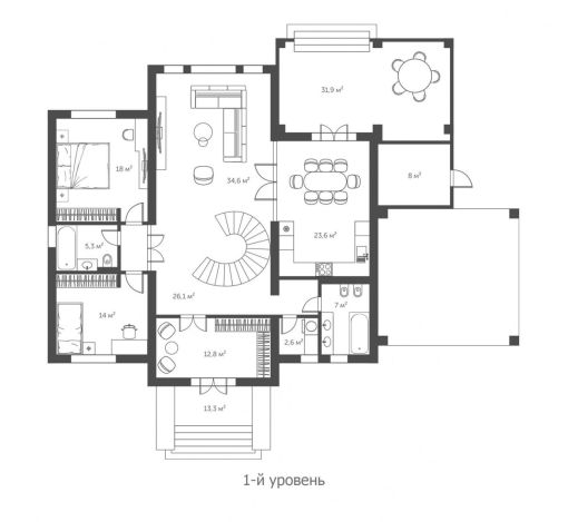 Дом в КП Шато Соверен