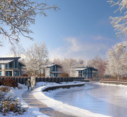 Дом хай-тек в КП Зиккурат