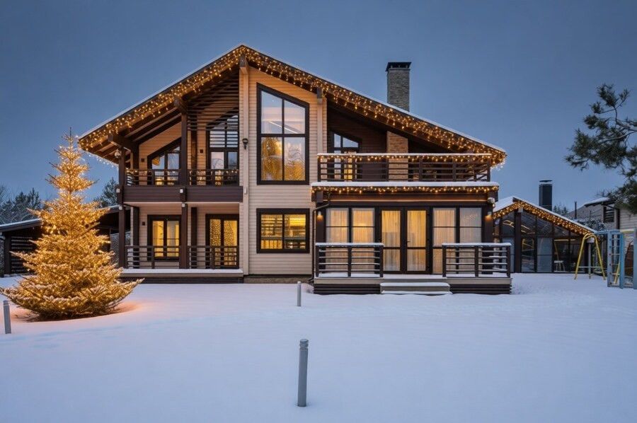 Деревянный дом в КП Духанино-5