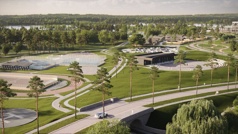 Дом хай-тек в КП Зиккурат