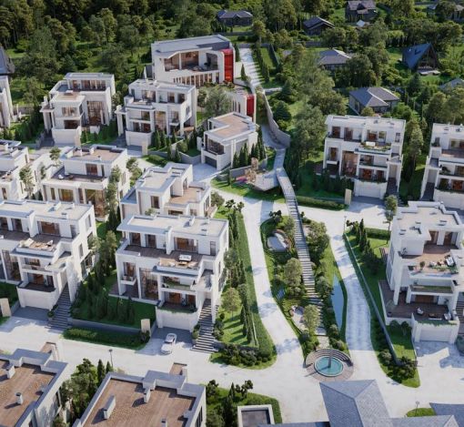 Дом в стиле хай-тек в КП Velmon