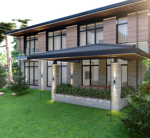 Дом с отделкой в Павлово Village