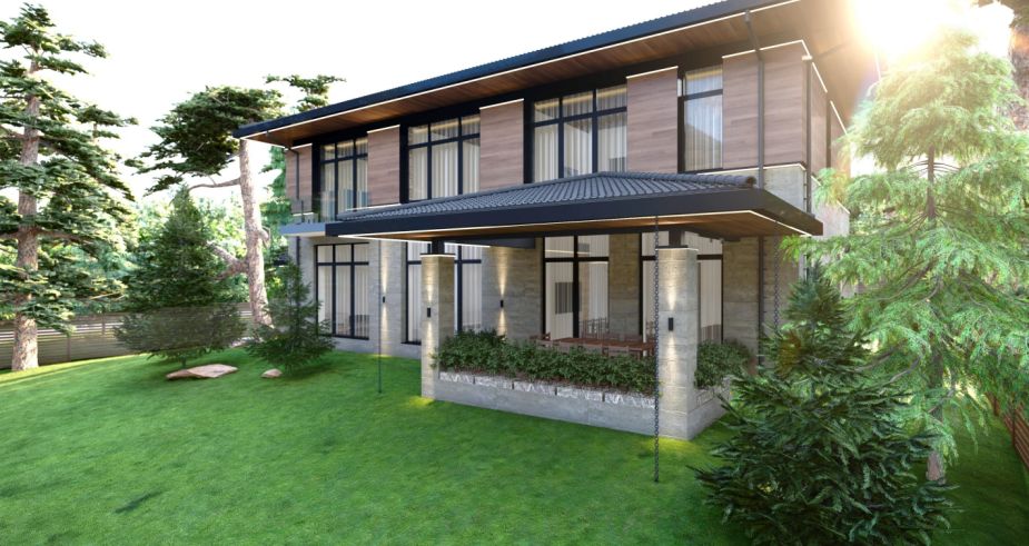 Дом с отделкой в Павлово Village