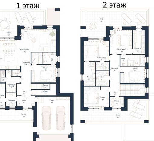 Дом хай-тек в КП Зиккурат