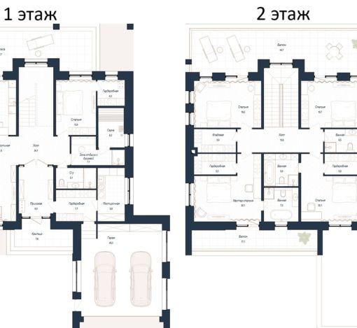 Дом хай-тек в КП Зиккурат