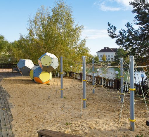 Новый фахверк в кп Княжье Озеро