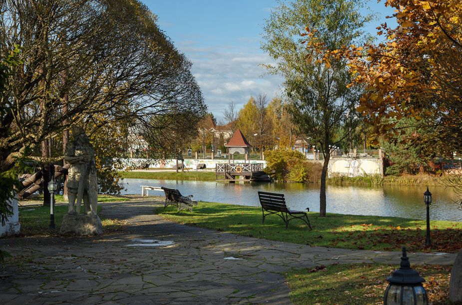 Новый фахверк в кп Княжье Озеро