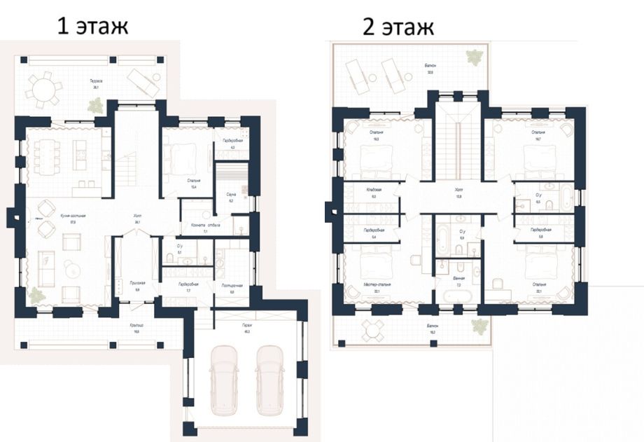 Дом шале в КП Зиккурат