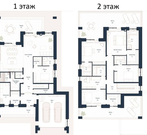 Дом хай-тек в КП Зиккурат
