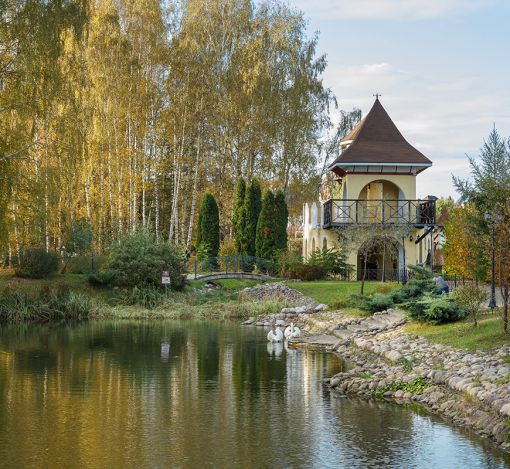 Новый фахверк в кп Княжье Озеро