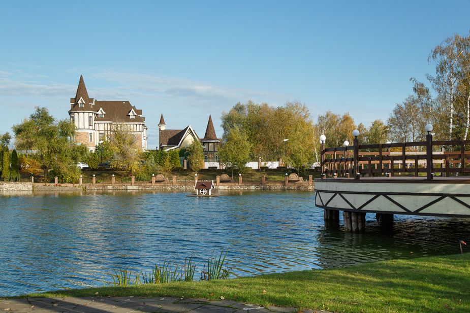 Новый фахверк в кп Княжье Озеро