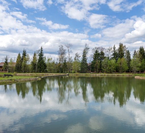 Участок у воды в Руза Фэмили Парк