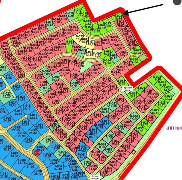 Участок в КП Миллениум Парк