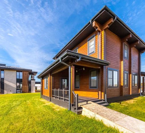 Деревянный дом в КП Павловы озера