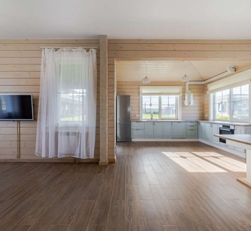 Деревянный дом в КП Павловы озера