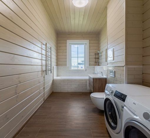 Деревянный дом в КП Павловы озера