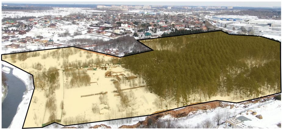 Участок у воды в Лобаново