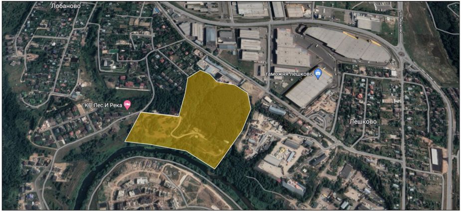 Участок у воды в Лобаново