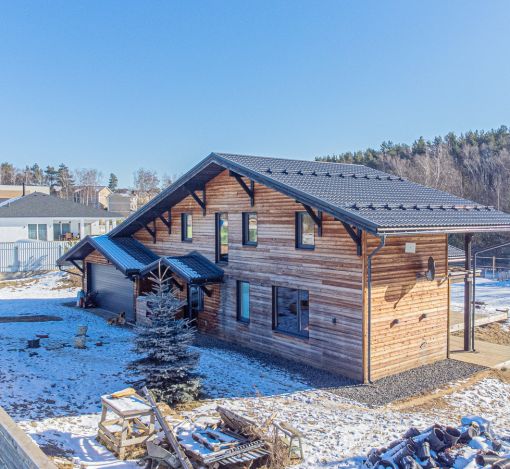 Деревянный дом в КП Лешково