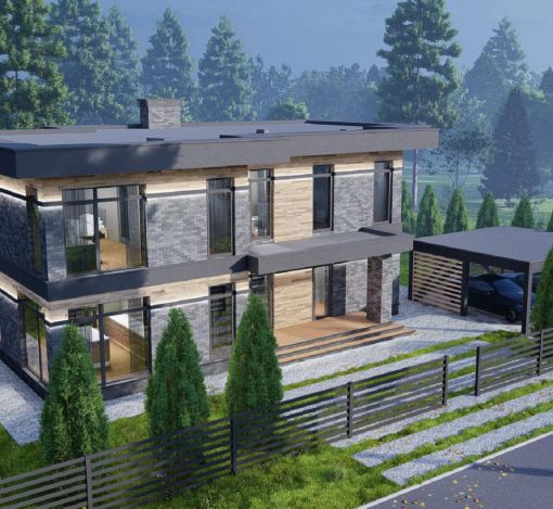 Дом под отделку в КП Истра Лэнд-2