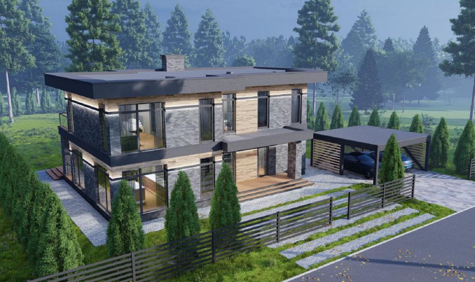 Дом под отделку в КП Истра Лэнд-2